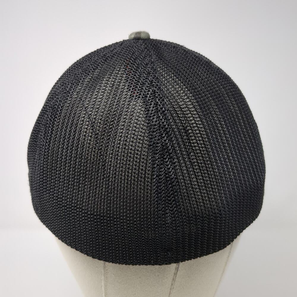 Tree Flag Patch Fitted Trucker Hat Multicolor One… - image 6